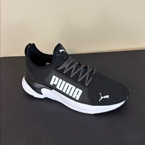 PUMA Black Softride Soft Foam  Slip On Running Shoes Size 11.5